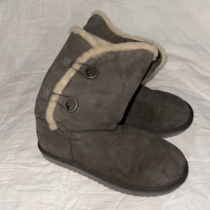Dark gray Koolaburra By UGG winter boots